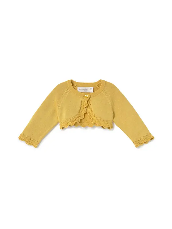 Mayoral Mayoral Bolero 318 Žuta Regular Fit
