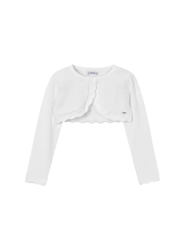 Mayoral Mayoral Bolero 320 Bijela Regular Fit