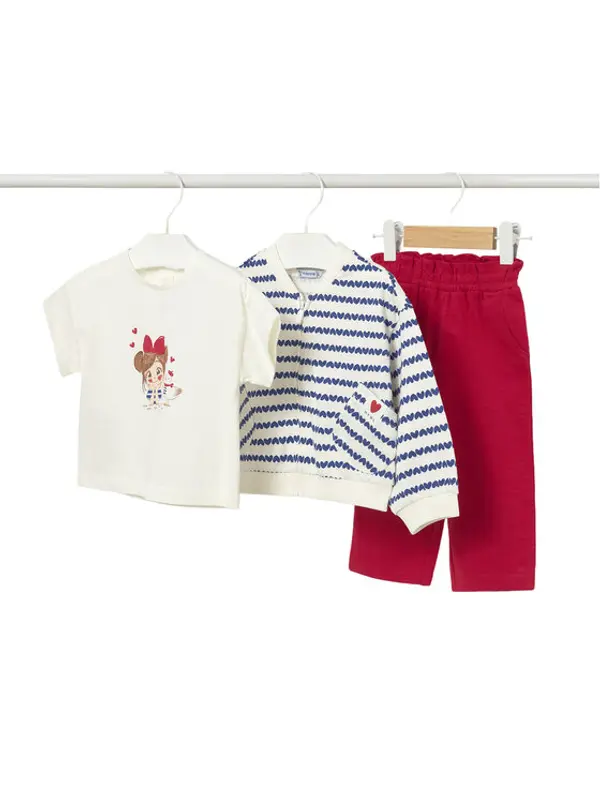 Mayoral Mayoral Dječji set 1830 Crvena Regular Fit