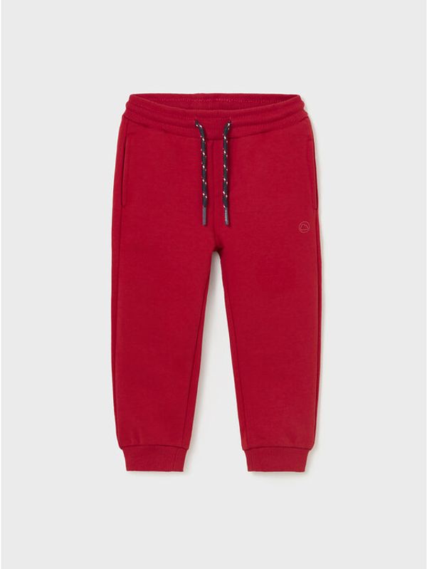 Mayoral Mayoral Donji dio trenerke 704 Crvena Regular Fit