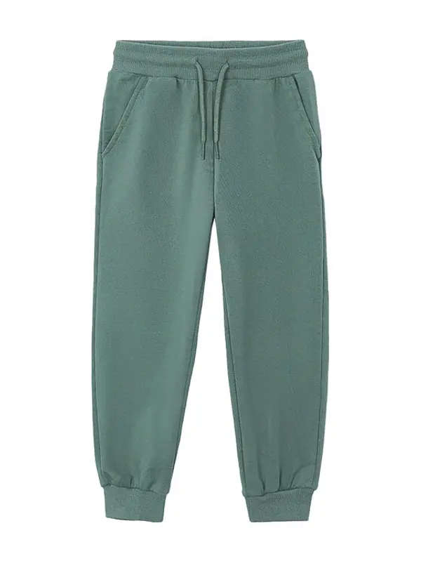 Mayoral Mayoral Donji dio trenerke 742 Zelena Regular Fit