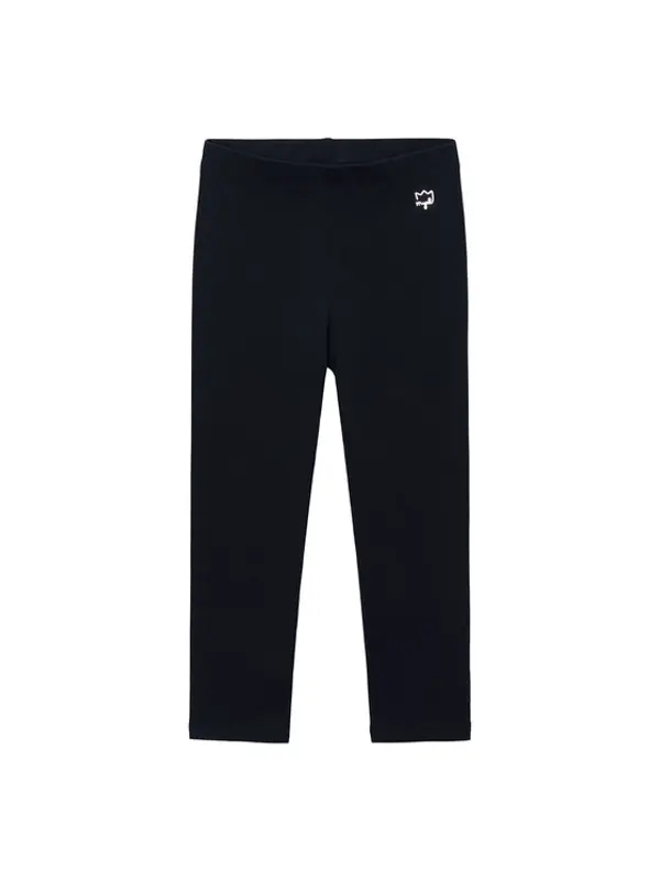 Mayoral Mayoral Donji dio trenerke 748 Crna Slim Fit