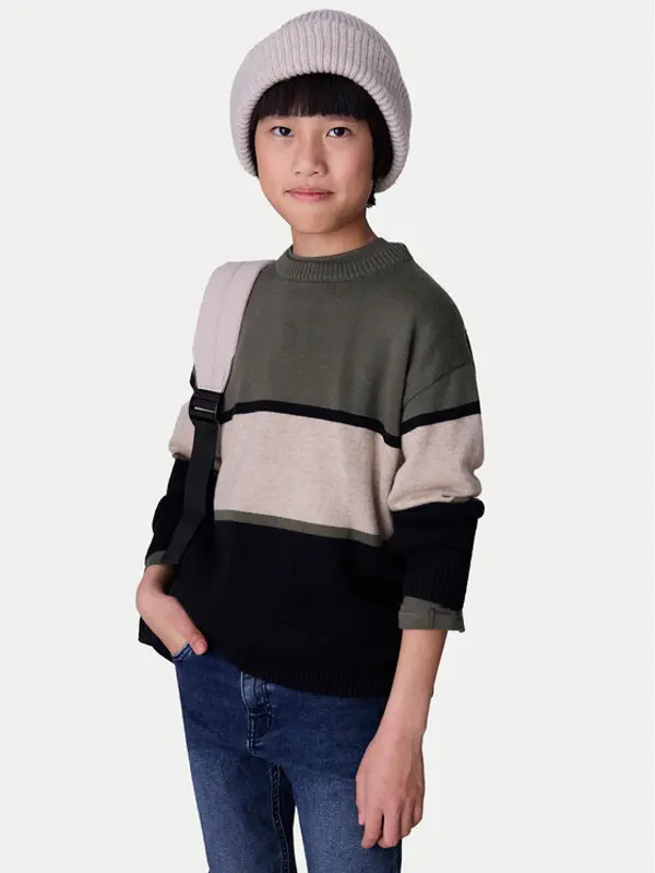 Mayoral Mayoral Džemper 7303 Kaki Regular Fit