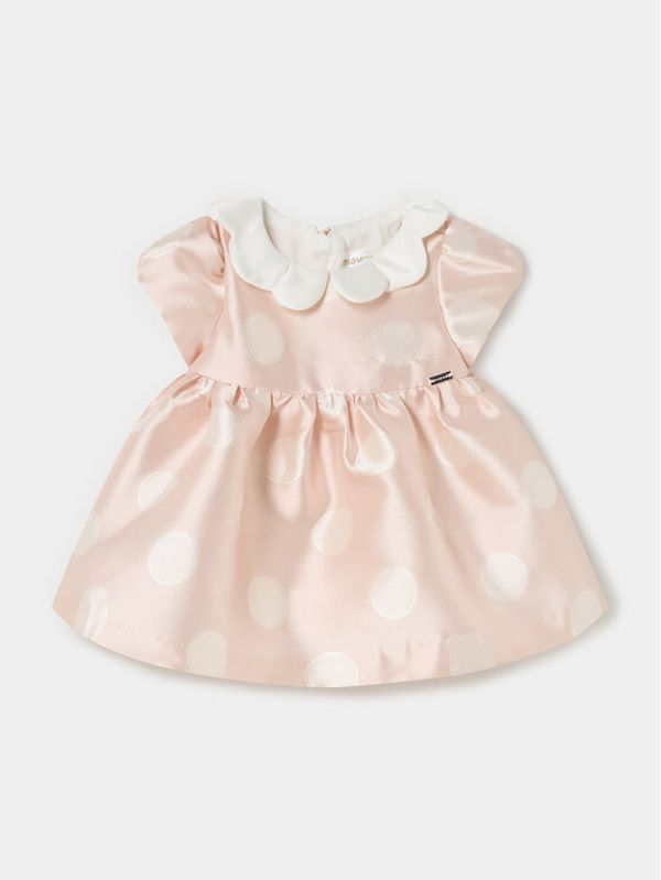 Mayoral Mayoral Elegantna haljina 2.856 Ružičasta Regular Fit