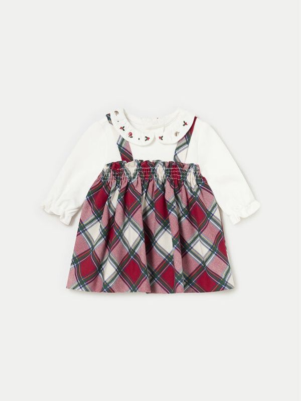 Mayoral Mayoral Elegantna haljina 2801 Crvena Regular Fit