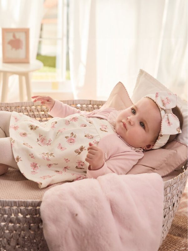 Mayoral Mayoral Elegantna haljina 2884 Ružičasta Regular Fit