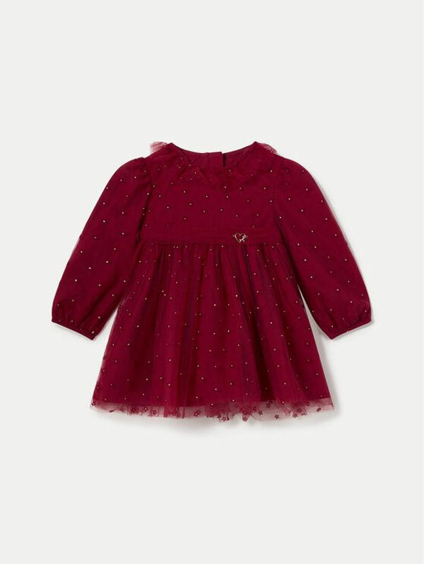 Mayoral Mayoral Elegantna haljina 2907 Crvena Regular Fit