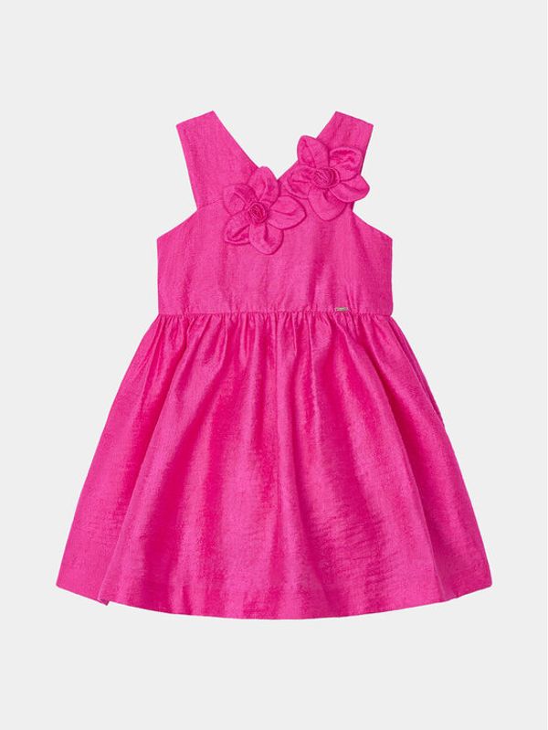 Mayoral Mayoral Elegantna haljina 3916 Ružičasta Regular Fit