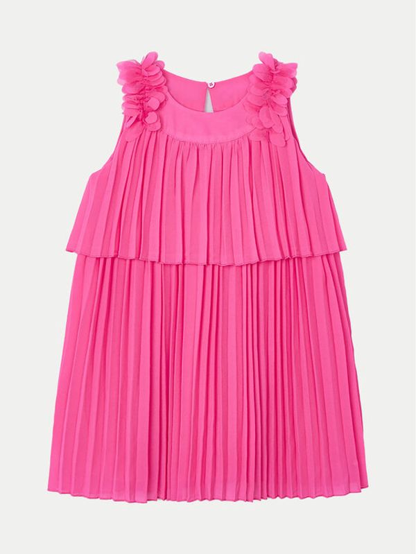 Mayoral Mayoral Elegantna haljina 3920 Ružičasta Regular Fit