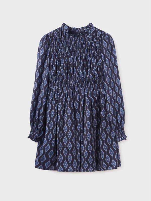 Mayoral Mayoral Elegantna haljina 7.955 Tamnoplava Regular Fit