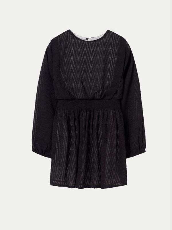 Mayoral Mayoral Elegantna haljina 7977 Crna Regular Fit