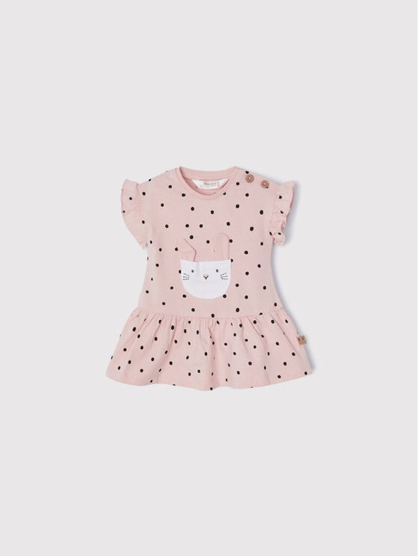 Mayoral Mayoral Haljina za svaki dan 1852 Ružičasta Regular Fit