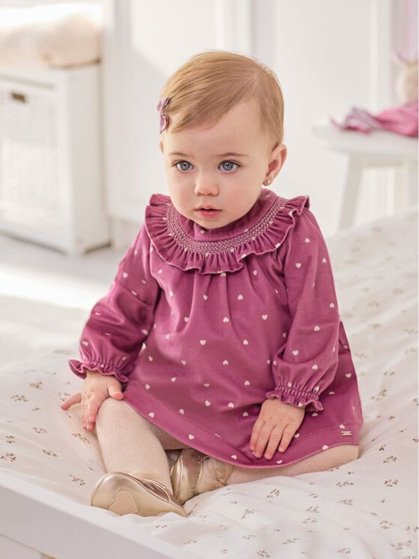 Mayoral Mayoral Haljina za svaki dan 2.840 Ljubičasta Regular Fit