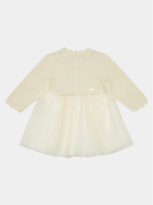 Mayoral Mayoral Haljina za svaki dan 2.858 Bež Regular Fit