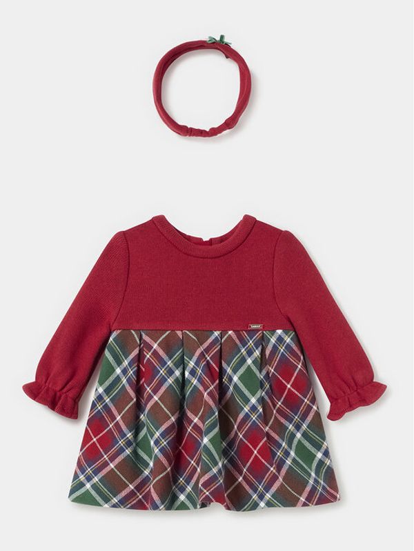 Mayoral Mayoral Haljina za svaki dan 2.862 Crvena Regular Fit