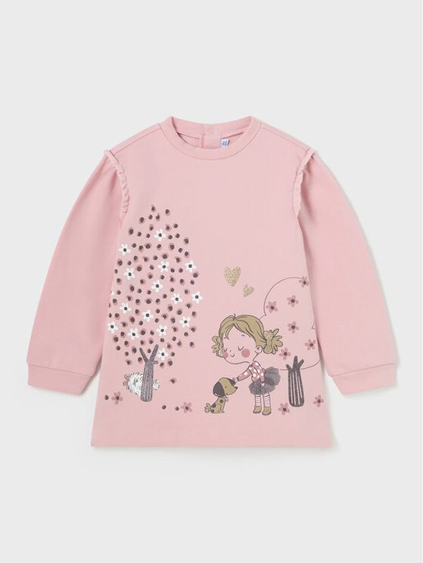 Mayoral Mayoral Haljina za svaki dan 2.992 Ružičasta Regular Fit