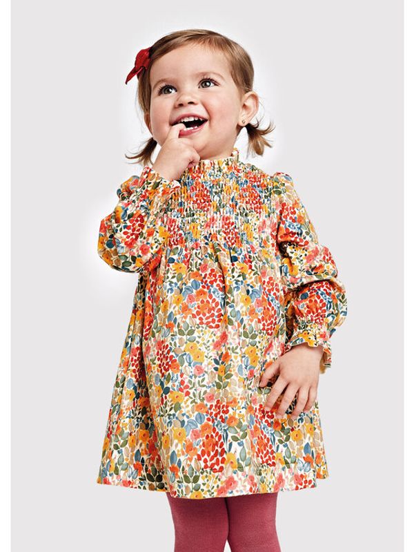 Mayoral Mayoral Haljina za svaki dan 2958 Šarena Regular Fit