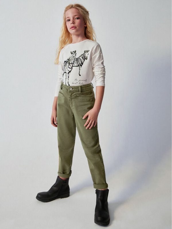 Mayoral Mayoral Hlače 7.510 Kaki Regular Fit