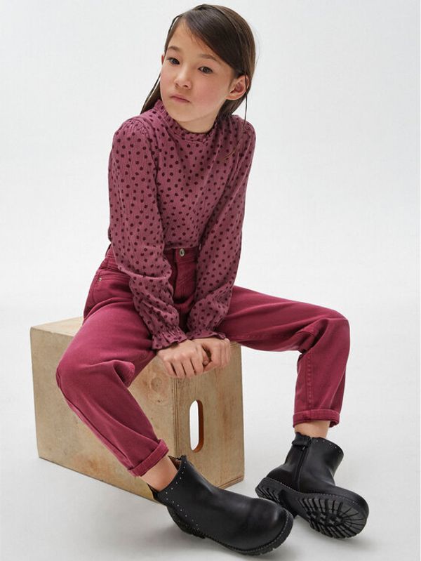 Mayoral Mayoral Hlače 7.510 Ljubičasta Regular Fit