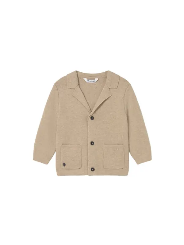 Mayoral Mayoral Kardigan 2418 Bež Regular Fit