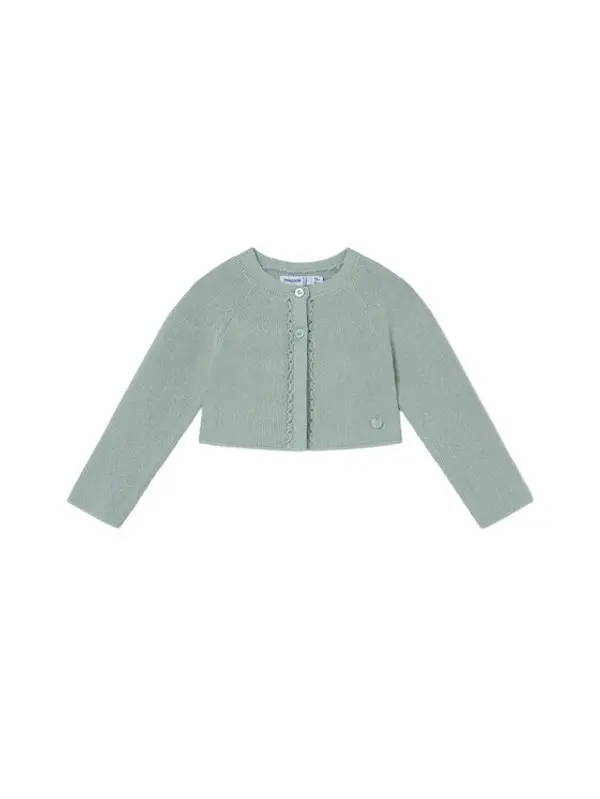 Mayoral Mayoral Kardigan 302 Zelena Regular Fit