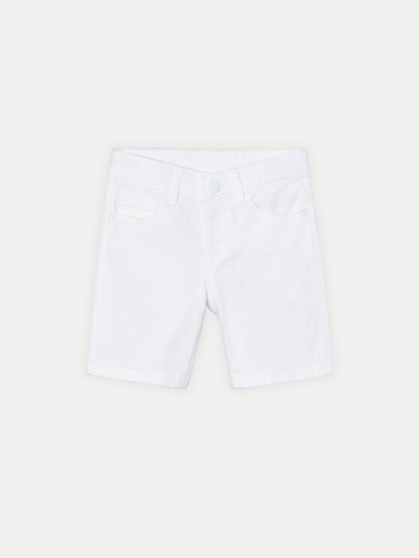 Mayoral Mayoral Kratke hlače 204 Bijela Regular Fit