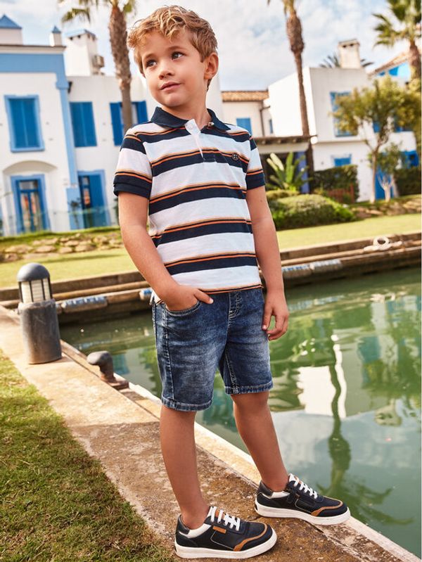 Mayoral Mayoral Kratke traperice 3232 Tamnoplava Regular Fit