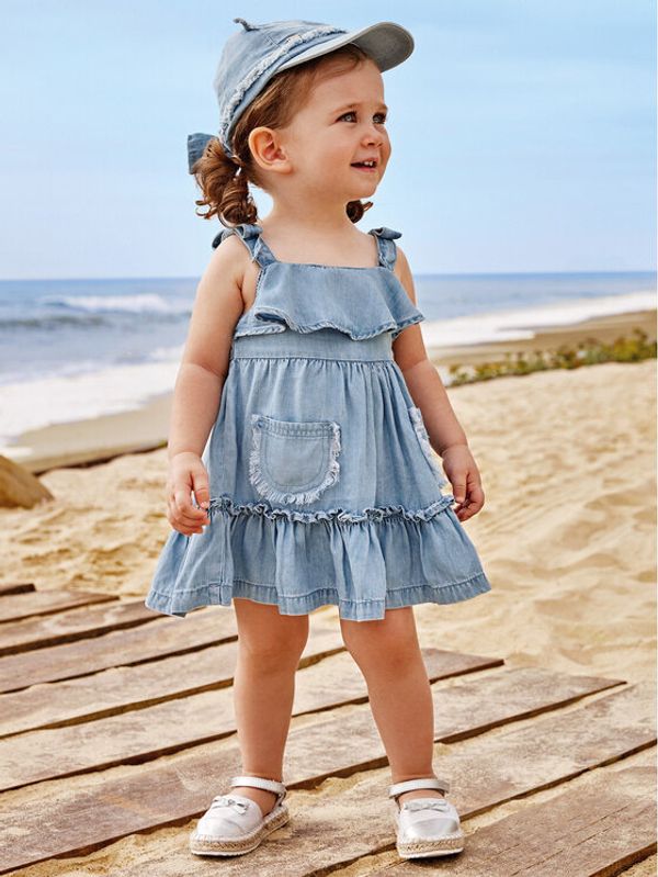 Mayoral Mayoral Ljetna haljina 1973 Plava Regular Fit