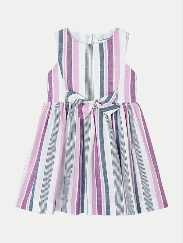 Mayoral Mayoral Ljetna haljina 3925 Ljubičasta Regular Fit