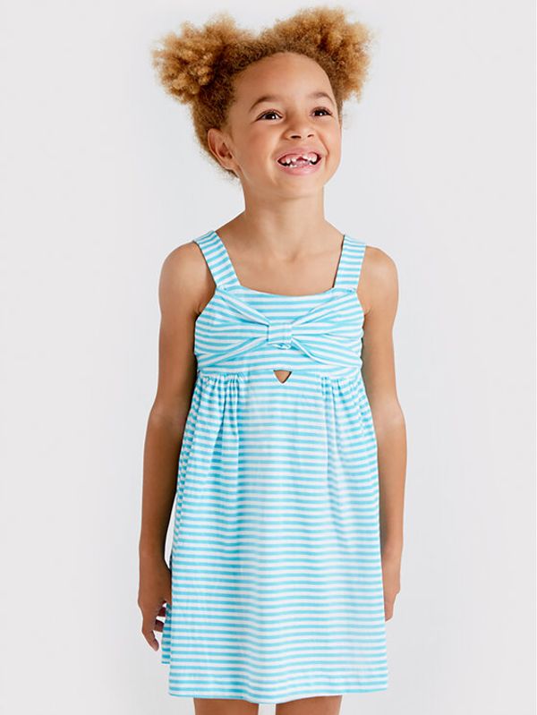 Mayoral Mayoral Ljetna haljina 3949 Plava Regular Fit