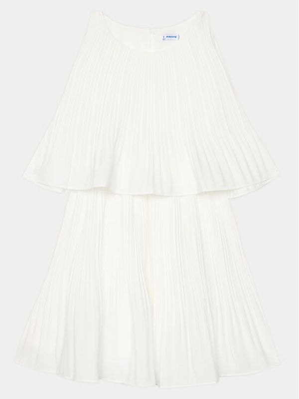 Mayoral Mayoral Ljetna haljina 6946 Écru Regular Fit