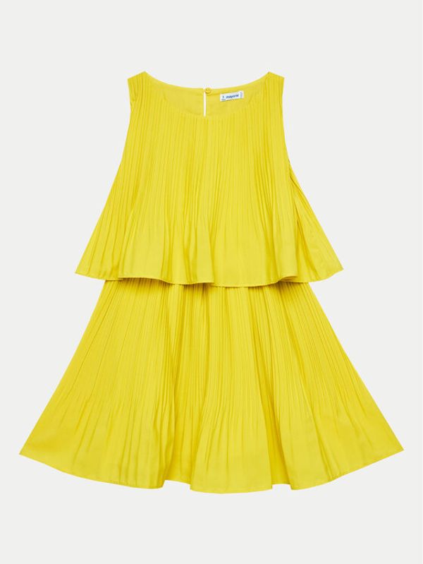 Mayoral Mayoral Ljetna haljina 6946 Zelena Regular Fit