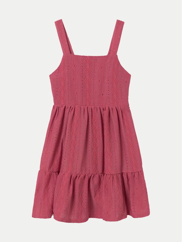 Mayoral Mayoral Ljetna haljina 6959 Ružičasta Regular Fit