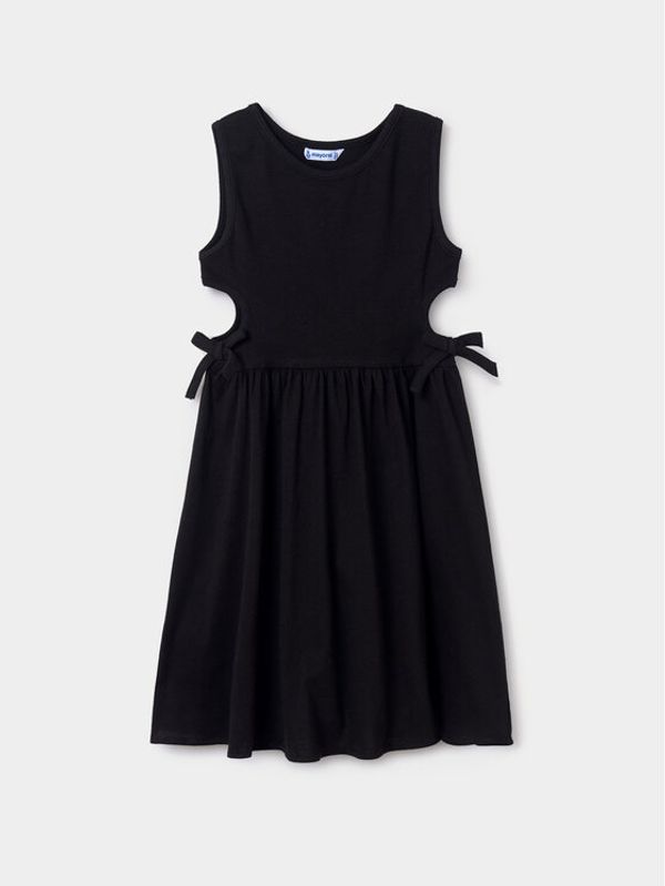 Mayoral Mayoral Ljetna haljina 6965 Crna Regular Fit