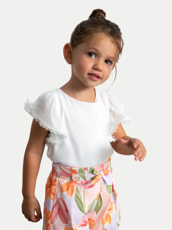 Mayoral Mayoral Majica 3195 Bijela Regular Fit
