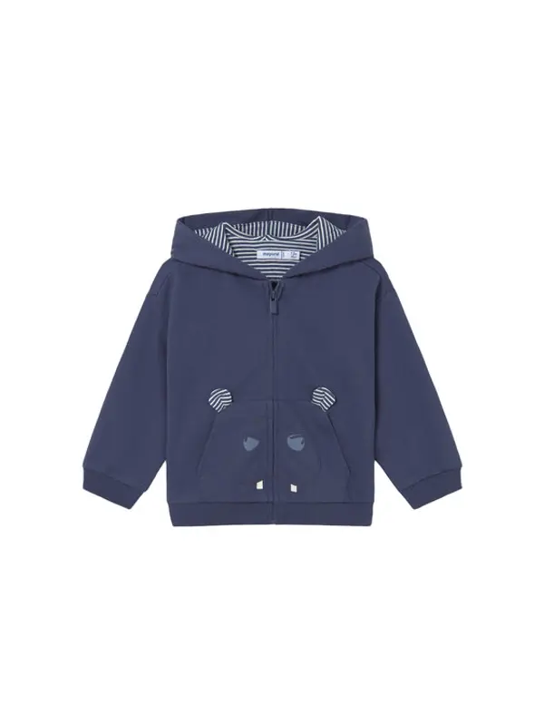 Mayoral Mayoral Majica dugih rukava 1407 Tamnoplava Regular Fit