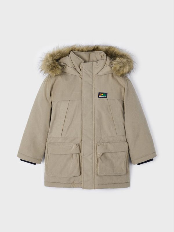 Mayoral Mayoral Parka 4.439 Smeđa Regular Fit