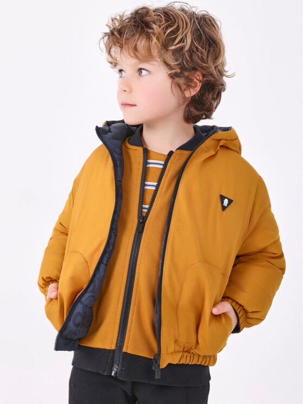 Mayoral Mayoral Pernata jakna 4.441 Narančasta Regular Fit