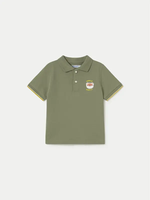 Mayoral Mayoral Polo 1108 Zelena Regular Fit
