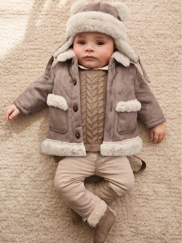 Mayoral Mayoral Prijelazna jakna 2456 Bež Regular Fit