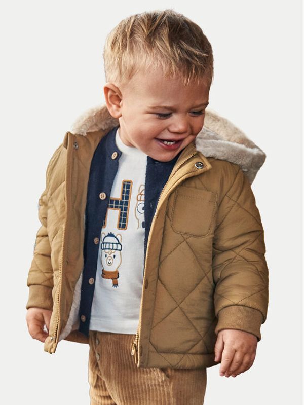 Mayoral Mayoral Prijelazna jakna 2465 Smeđa Regular Fit