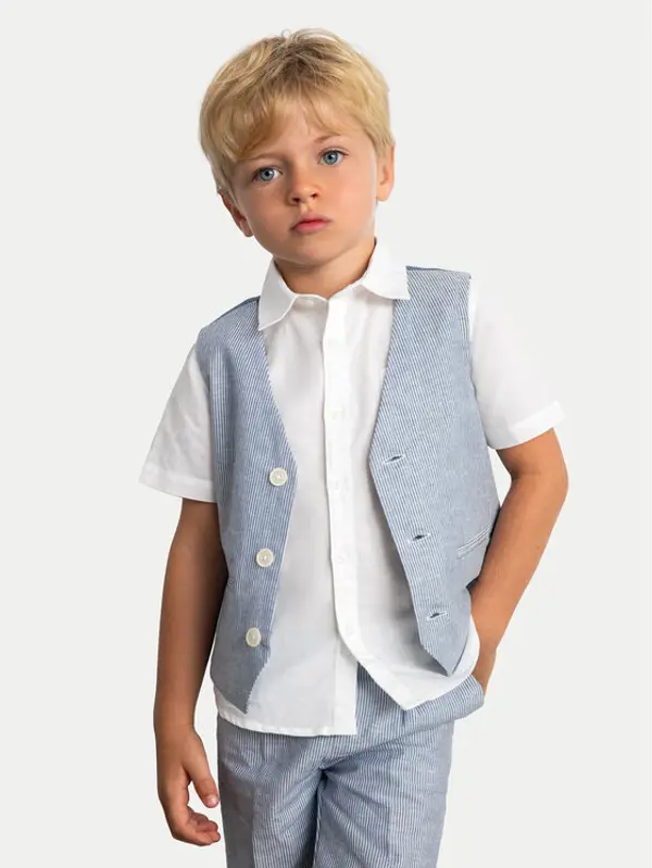 Mayoral Mayoral Prsluk 3379 Plava Regular Fit