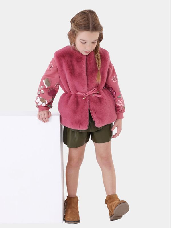 Mayoral Mayoral Prsluk 4.315 Ružičasta Regular Fit