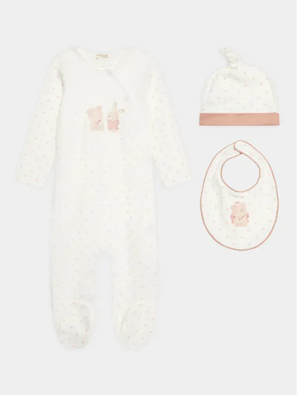 Mayoral Mayoral Romper 9.360 Écru Regular Fit