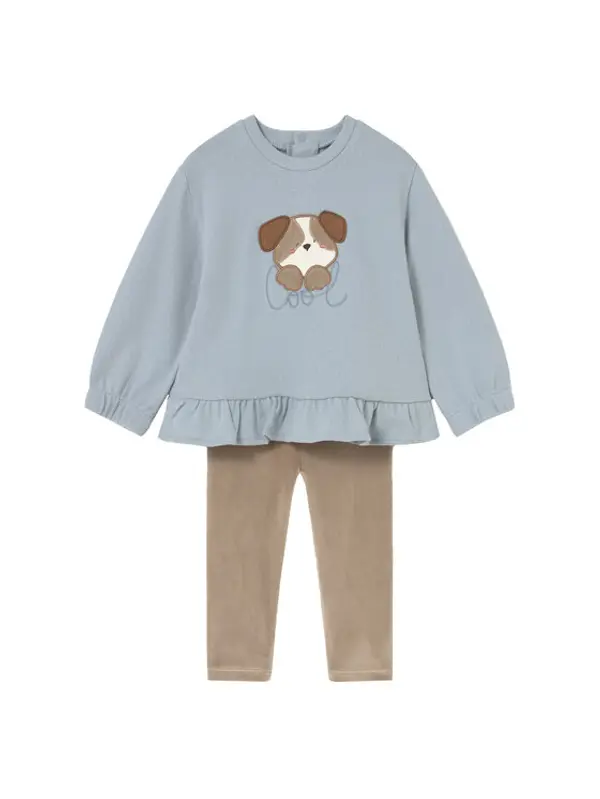Mayoral Mayoral Set majica dugih rukava i leggins 2738 Šarena Regular Fit