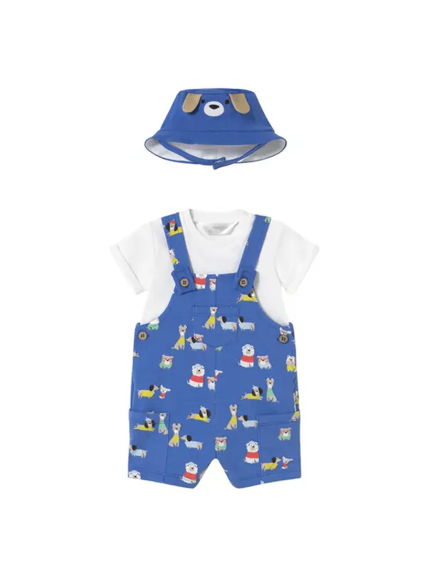 Mayoral Mayoral Set majica i hlače 1624 Plava Regular Fit