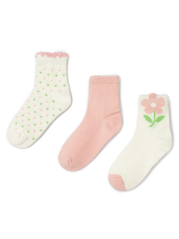 Mayoral Mayoral Set od 3 para dječjih visokih čarapa 10712 Šarena