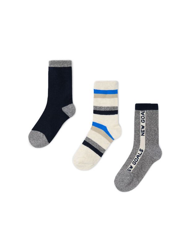 Mayoral Mayoral Set od 3 para dječjih visokih čarapa 10803 Šarena