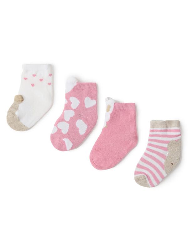 Mayoral Mayoral Set od 4 para dječjih visokih čarapa 9711 Šarena