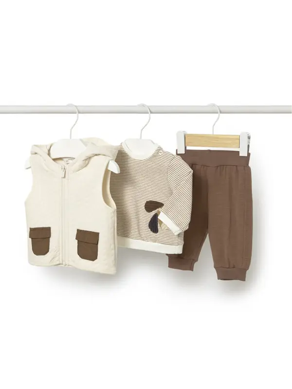 Mayoral Mayoral Set trenerka 2640 Bež Regular Fit